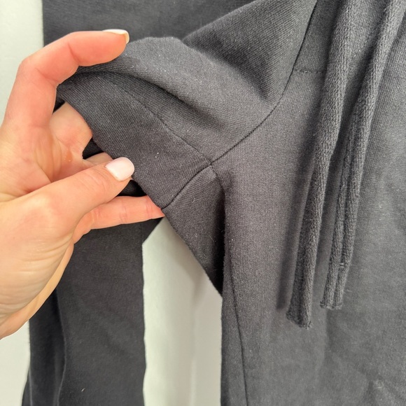 Planet by Lauren G French Terry Luxury Sweatpants Black - Picture 9 of 16